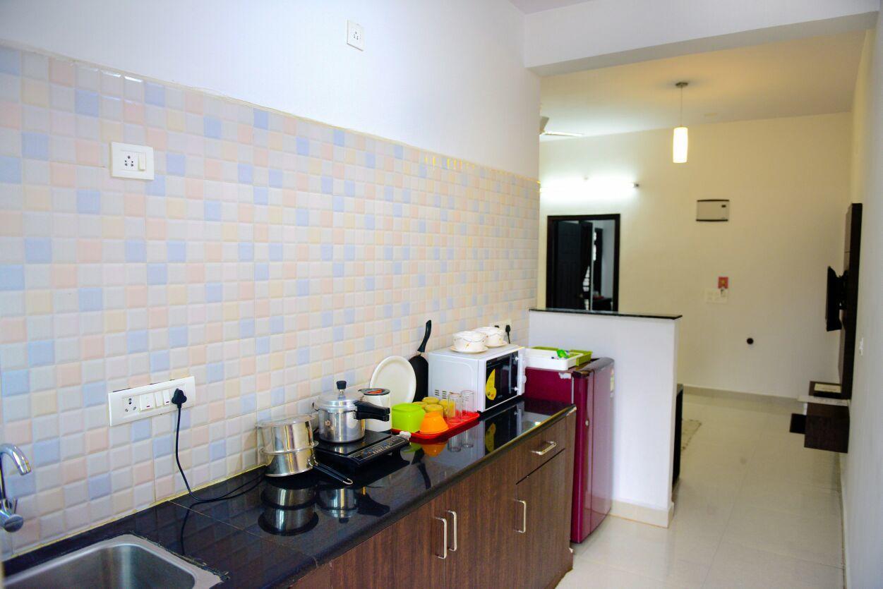 迈索尔Varsha Enclave- Trinity House公寓式酒店 外观 照片